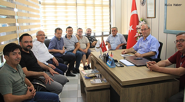Milletvekili Bilen ve beraberindekilerden Başkan Yiğen'e başsağlığı ziyareti