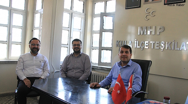 Milletvekili Akkal, Cumhur İttifakı ortağı MHP Kula İlçe teşkilatını ziyaret etti