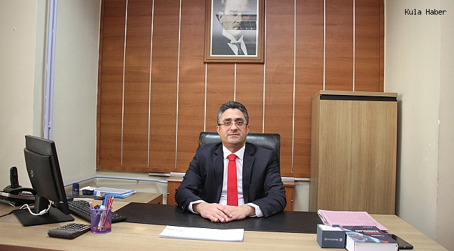 Kula Vergi Dairesi'nin yeni müdürü Karakuş göreve başladı