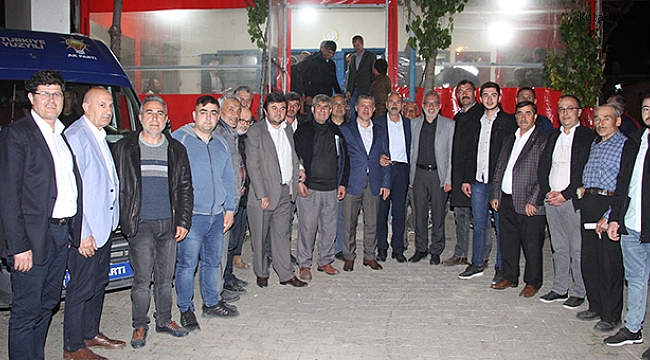 AK Partili Özkan ve Tunç Kula'da temaslarda bulundu