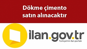 Dökme çimento satın alınacaktır