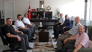 Kaymakam Özdemir STK başkanlarını ağırladı
