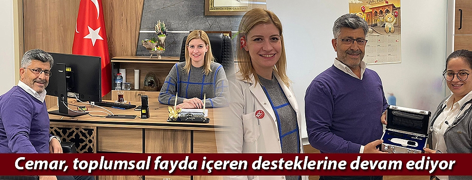 Cemar, toplumsal fayda içeren desteklerine devam ediyor