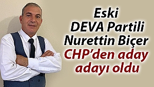  Nurettin Biçer CHP'den aday adayı oldu