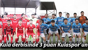 Kula derbisinde 3 puan Kulaspor’un