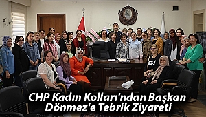CHP Kadın Kolları'ndan Başkan Dönmez'e Tebrik Ziyareti