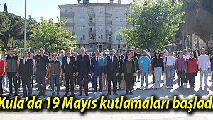 Kula’da 19 Mayıs kutlamaları başladı