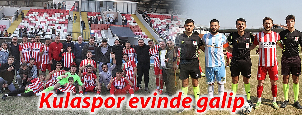 Kulaspor evinde galip