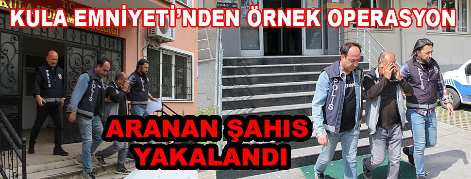 ARANAN ŞAHIS YAKALANDI