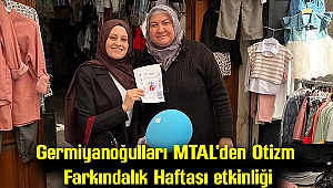 Germiyanoğulları MTAL'den Otizm Farkındalık Haftası etkinliği