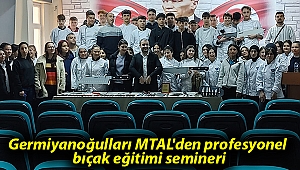 Germiyanoğulları MTAL'den profesyonel bıçak eğitimi semineri