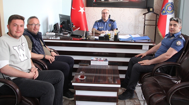 Gazetemizden yeni Emniyet Müdürü’ne ziyaret