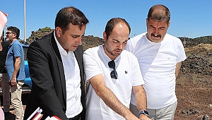 Kaymakam Altuntaş ve Başkan Dönmez, Kula’daki yatırımları yerinde inceledi
