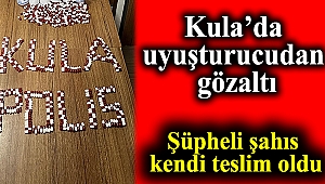 Kula’da uyuşturucudan gözaltı