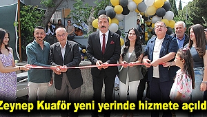 Zeynep Kuaför yeni yerinde hizmete açıldı