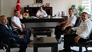 İYİ Parti İlçe Teşkilatından Kaymakam Altuntaş ve Emniyet Müdürü Aktay’a ziyaret