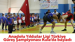 Anadolu Yıldızlar Ligi Türkiye Güreş Şampiyonası Kula’da başladı