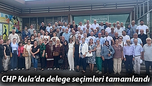 CHP Kula’da delege seçimleri tamamlandı