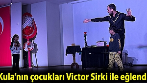 Kula’nın çocukları Victor Sirki ile eğlenceye doydu