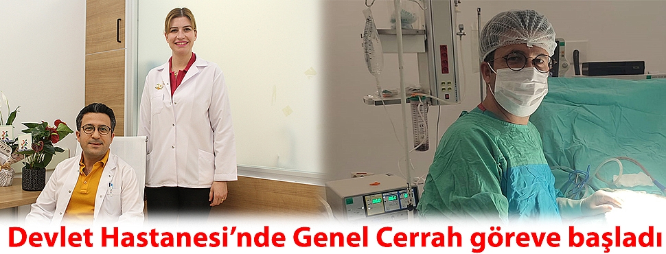 Kula Devlet Hastanesi’nde Genel Cerrah göreve başladı