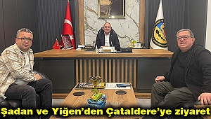 Şadan ve Yiğen’den Çataldere’ye ziyaret