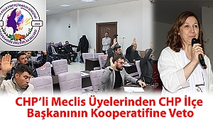 CHP’li Meclis Üyelerinden CHP İlçe Başkanının Kooperatifine Veto