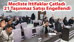 Mecliste İttifaklar Çatladı; 21 Taşınmaz Satışı Engellendi