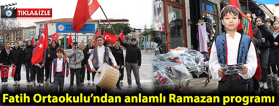 Fatih Ortaokulu’ndan anlamlı Ramazan programı