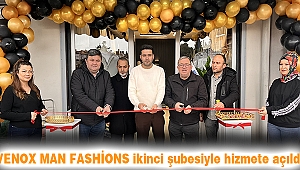 VENOX MAN FASHİONS ikinci şubesiyle hizmete açıldı