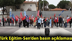 Türk Eğitim-Sen’den basın açıklaması
