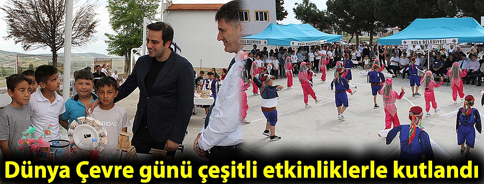Dünya Çevre günü çeşitli etkinliklerle kutlandı